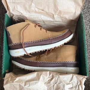 Danner Mountain MOC Boots in Tan and Brown